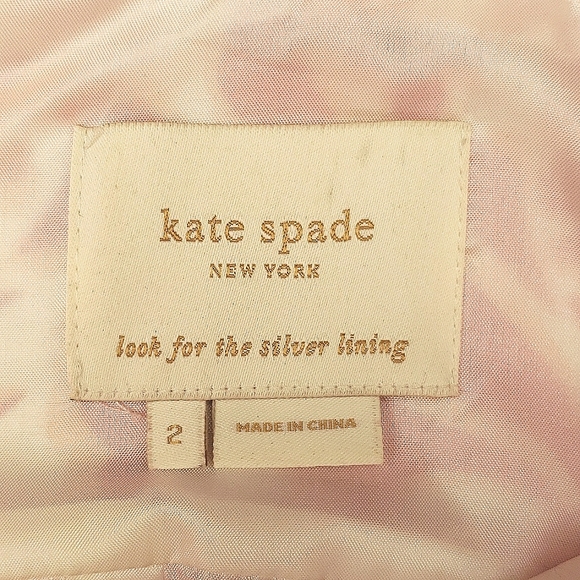 Kate Spade Linen Silk Pineapple Print Tie Front Sleeveless Top Women's Size 2 - Picture 11 of 12